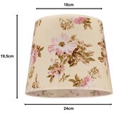  duolla - prigušiva za stonu lampu sofia xs E14 prečnik 18,5 cm ružičasta | Eponuda.com