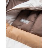 Ombre Colorful retro men's sports jacket - beige and white | Eponuda.ba