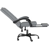  Uredski naslonjač od tkanine svjetlosivi | shoptok.hr