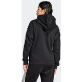 Adidas Športna jopa na zadrgo črna / bela | Shoptok.si