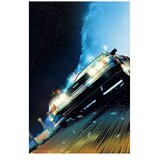 Fanattik Back To The Future Art Print DeLorean Limited Edition (42x30cm) | ePonuda.com
