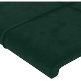  Okvir za krevet s uzglavljem tamnozeleni 180x200 cm baršunasti | shoptok.hr