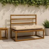  Jastučići za klupe VIANEN 2 kom. 100% poliester Krem - Krem 100 x 50 x 12 cm | shoptok.hr