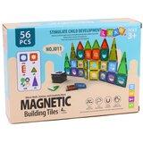  Set magnetskih građevinskih blokova 3D prozori u boji, 56 komada. | shoptok.hr