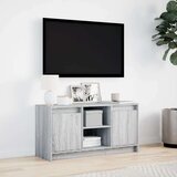 vidaXL TV ormarić s LED svjetlima boja hrasta 100x34x50 cm drveni | shoptok.hr