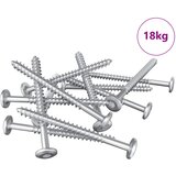  Drvene vijake 1900 pcs Srebrno Čelik | Eponuda.ba