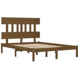  Okvir za krevet od masivne borovine boja meda 200 x 200 cm | shoptok.hr