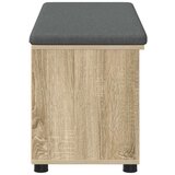  Haldna klop z blazino Enobarvno Sonoma hrast 100 x 38 x 46 cm, (5000160680) | Shoptok.si
