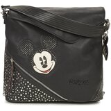 Desigual BACK MICKEY STUDSTYLE JERSEYMAX PU BLACK Crna Cijene