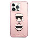 Apple Ovitek Karl Lagerfeld iPhone 13 Pro Liquid Glitter Karl`s Pink | Shoptok.si