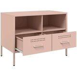 vidaXL TV ormarići 2 kom ružičasti 68x39x50,5 cm hladno valjani čelik | shoptok.hr