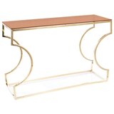 Molarem Home Stolić KENZO C 120*40 cm - jantarno kaljeno staklo | shoptok.hr