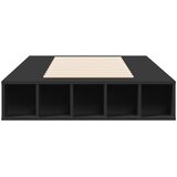  Okvir za krevet crni 90 x 190 cm od konstruiranog drva | shoptok.hr