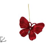 Dekoracija ZA BOR LEPTIR 10CM CRVENI | Eponuda.ba