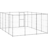  Zunanji pasji boks pocinkano jeklo 14,52 m², (20799291) | Shoptok.si