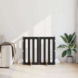  Preklopna ogradica za kućne ljubimce 4 pcs Crni Hrast | shoptok.hr