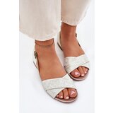 Maciejka Leather Flat Sandals | Shoptok.si