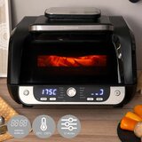  Friteza na Zrak s Roštiljem Priborom i Kuharicom InnovaGoods Fryinn 12-in-1 6000 Crna Čelik 3400 W 6 L | shoptok.hr