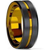 IZMAEL Prsten AR-32125 - Crna / Zlatna / 69mm | shoptok.hr