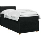  Boxspring krevet s madracem Crna 100 x 200 cm Tkanina | shoptok.hr