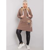 RELEVANCE Tunic-RV-TU-7221.80P-Brown | Shoptok.si