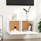  Zidni ormarić bijeli 80 x 35 x 36,5 cm od konstruiranog drva | shoptok.hr