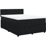 Maison Chic Box spring postelja - Vzmetna postelja z vzmetnico črna 140x200 cm žamet SL18248, (21885137) | Shoptok.si
