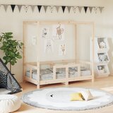 Maison Chic Otroški posteljni okvir - Otroški ležaj 70x140 cm trdna borovina-J2794, (21794285) | Shoptok.si