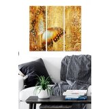 Wallity MDF12768063 multicolor decorative mdf painting (3 pieces) | ePonuda.com