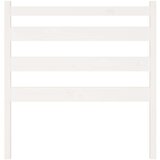  Uzglavlje za krevet bijelo 106 x 4 x 100 cm od masivne borovine | shoptok.hr