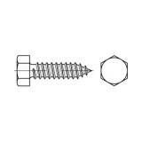 Toolcraft 144565 vijci s šesterokutnom glavom za lim 4.8 mm 45 mm vanjski šesterokutni DIN 7976 čelik galvansko pocinčani 250 St. | shoptok.hr