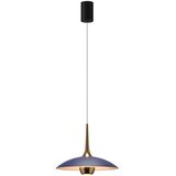  MAXLIGHT P0675 - LED luster na sajli MANUKA LED/12W/230V prečnik 28 cm zlatna/plava Cene