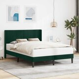  Krevetna konstrukcija Tamnozelena 140 x 200 cm Baršun | shoptok.hr