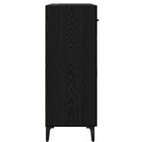 vidaXL Kreveta Crni hrast 34 x 69.5 x 90 cm Konstruirano drvo | shoptok.hr
