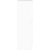 Ormarić za cipele sjajni bijeli 55x35x108 cm konstruirano drvo | shoptok.hr