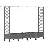  Povišeni krevet s mrežom i krovom Svjetlosiva 203 x 40 x 127 cm | shoptok.hr