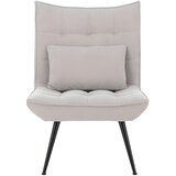 Bessagi Home počivalnik toma, svetlo siv, žamet | Shoptok.si
