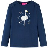  Dječja majica dugih rukava modra 116 | shoptok.hr