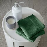 Catherine Lansfield Temno zelene frotirne bombažne brisače v kompletu 2 ks 30x30 cm Zero Twist – | Shoptok.si