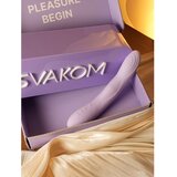 Svakom Selena App-Controlled Heating & Thrusting Vibrator Pastel Lilac | shoptok.hr