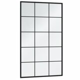  Zidna ogledala 3 kom crna 100x60 cm metalna | Eponuda.com