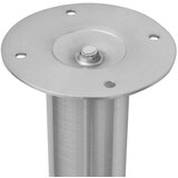  2 Teleskopske Noge za Stol Brušeni nikal 710 mm-1100 mm | shoptok.hr