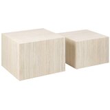 Actona Kavne mizice v kompletu 2 kos 58x58 cm Dice - Actona Cene