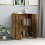  Komoda boja dimljenog hrasta 60 x 30 x 75 cm konstruirano drvo | shoptok.hr