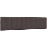 vidaXL Posteljni okvir brez vzmetnice temno rjav 200x200 cm blago, (21670761) | Shoptok.si