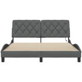  Okvir kreveta s LED-om bez madraca 160x200 cm od tkanine | Eponuda.com