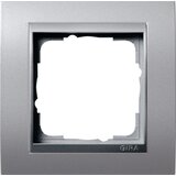 Gira pokrivni okvir 1f.aluminij w.alu.ZL, dogodek 021136, (20858536) Cene