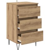  Kreveta Umjetnički hrast 40 x 35 x 70 cm Obrađeno drvo i čelik | shoptok.hr