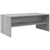  Klubska miza Siva Sonoma 100 x 50 x 40 cm Konstruiran les, (5000120478) | Shoptok.si