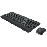  TIPKOVNICA PLUS MIŠ BEŽIČNI MK540 LOGITECH CRNA | Shoptok.si